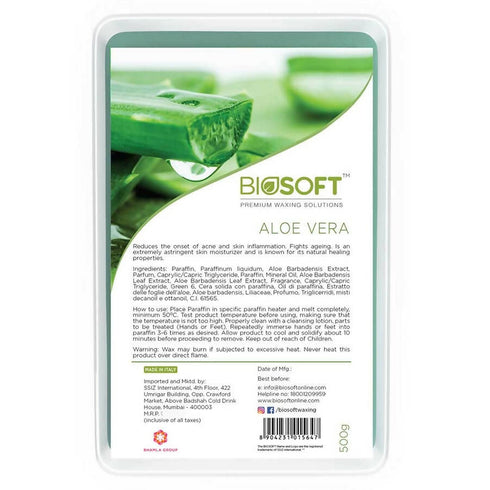 Biosoft Aloe Vera Paraffin Wax
